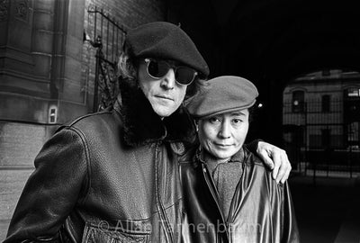 ジョン・レノンとオノ・ヨーコ - ダコタ・ハウス、NYC - 1980年 
