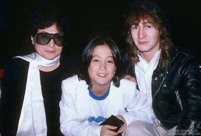 オノ・ヨーコ、ショーン・レノン＆ジュリアン・レノン - NYC - 1985年