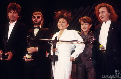 ジョージ・ハリスン、リンゴ・スター、オノ・ヨーコ、ジュリアン・レノン＆ショーン - NYC - 1988年
